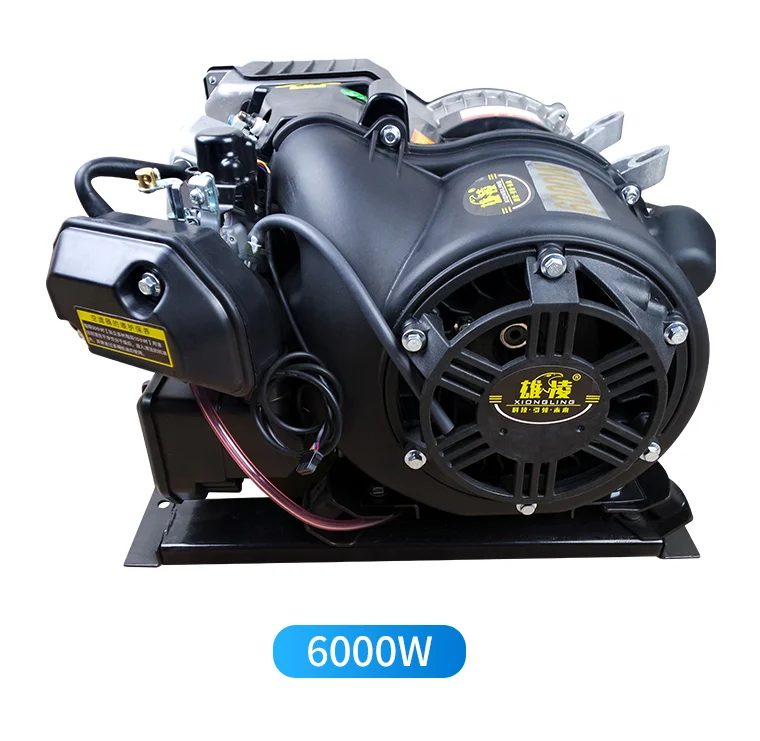 High-power Endurance Range Extender Electric Vehicle Range Extender Generator Ultra-quiet Three-four-wheeler 60v72v Battery Car