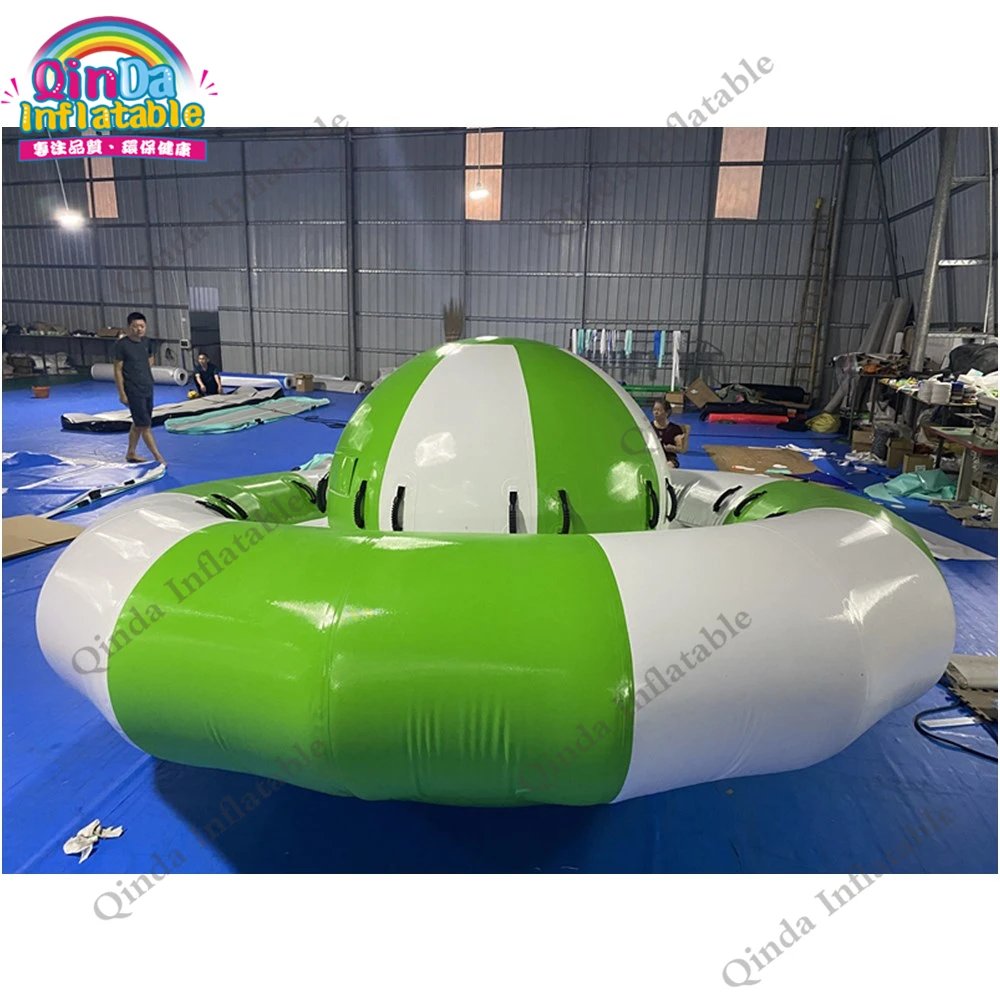 Crazy Water UFO Water Ski Semi Inflatable Disco Boat Towable Water Toys