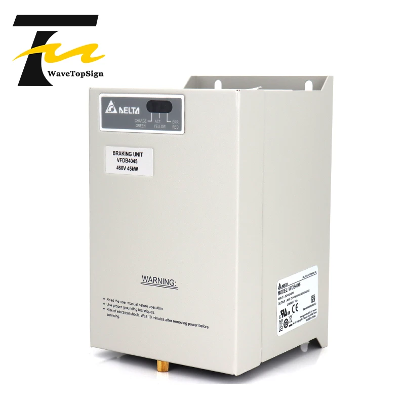 Unidades de frenagem VFDB do inversor VFDB de WaveTopSign Delta VFD 45KW 3 fases 380V VFDB4045