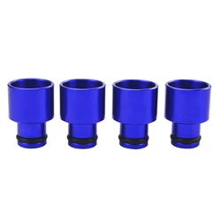 4 pezzi cappello iniettore carburante ugello carburante modificato ricambi Auto adattatore ugello adattatore iniettore flusso carburante dedicato iniettore carburante
