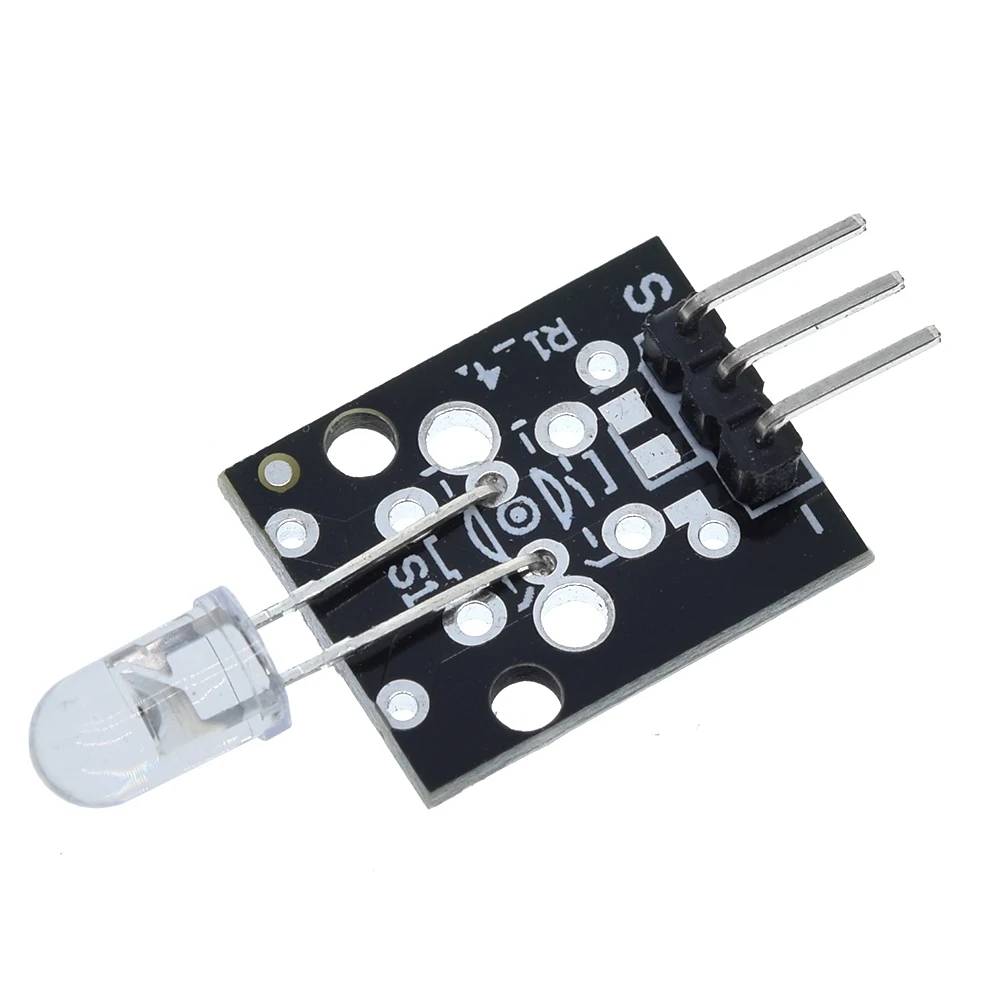 1/3/5 Stück TZT KY-005 Infrarot-Emissionssensor-Modul 3-Pin für Arduino DIY Elektronik-Komponenten Starter-Kit – Detail 2