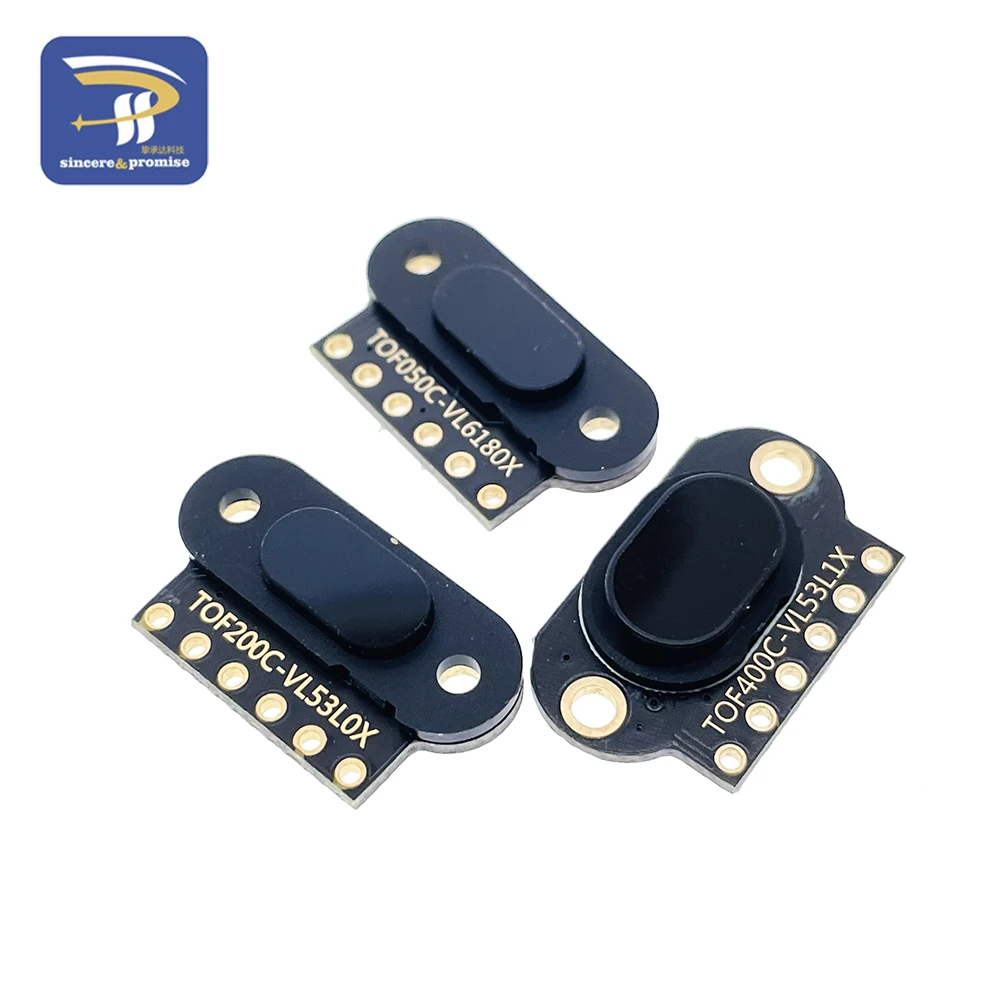 VL6180/VL53L0X/VL53L1X Time of Flight (ToF) Laser Ranging Sensor Module TOF050C TOF200C TOF400C 50CM/2M/4M IIC For Arduino STM32