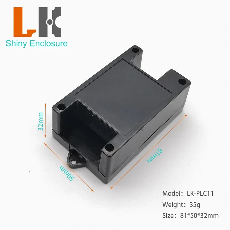 LK-PLC11 Industrial Small Din Rail Modular Electronics Instrument Plastic Enclosures for Pcb  96x50x31mm