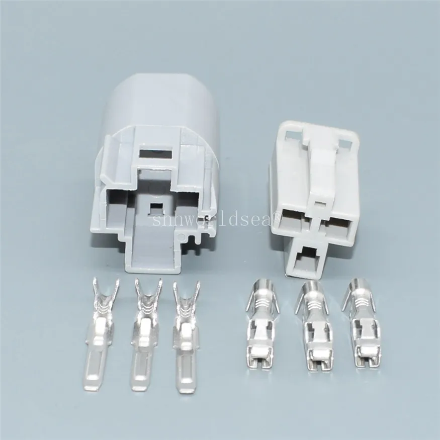 Picture 3: 3 Pin Automobile Cigarette Lighter Wiring Harness Connector Plug Male Female Socket For car DJ7033-2.8-21 DJ7033-2.8-11 12176836