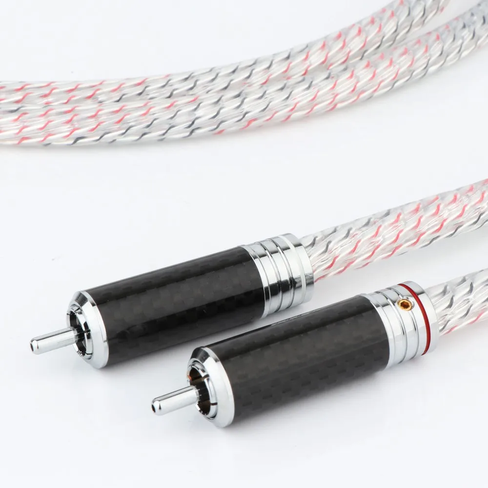 NORDOST Valhalla hifi RCA TO XLR Male Female Amplifier CD Audio interconnection Cable With Carbon Fiber Plug