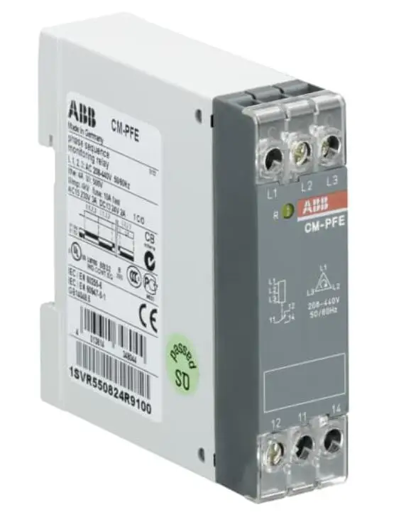 

Three-phase monitoring relay CM-PVE , 1no 10012582 320-460VAC