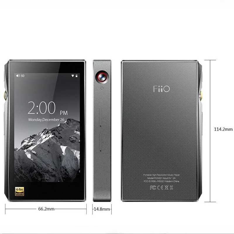 FIIO X5 32 ГБ X5III X5 3-го поколения Обновленная версия Android-based WIFI Bluetooth APTX Портативный mp3-плеер со встроенным хранилищем 32G
