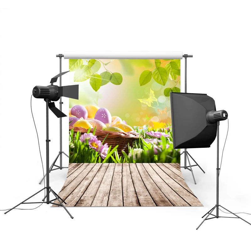 

Butterflies Easter photography backgrounds vinyl baby girl photo backdrop of photographic studio accessories photophone GE-050