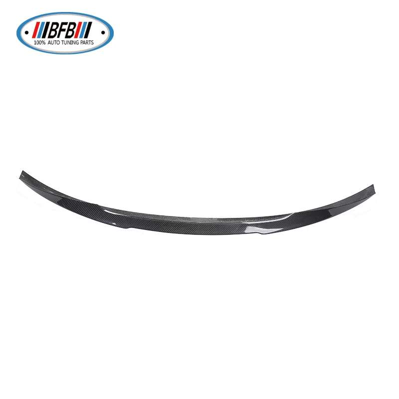 

Real Dry Carbon Fiber Tail Wing Rear Spoiler Trunk Wings For M Series M4 F82 High fitment