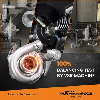 Univerzální turbodmychadlo T3 s přírubou A/R 0,63 V-band, vylepšený turbodmychadlo 6 nejlepší prodej Turbo Fiesta kompresor - №3