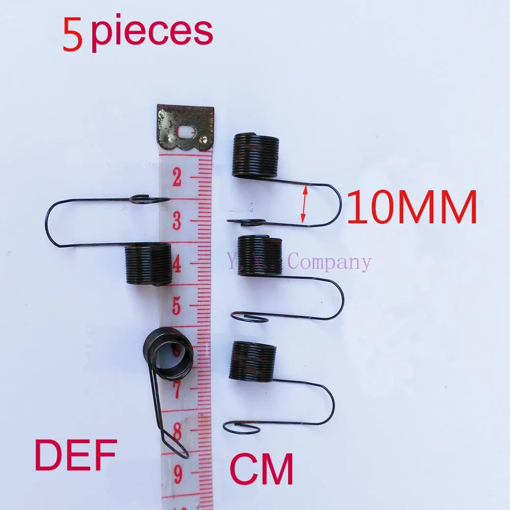 工業用ミシン用テンションスプリング,5個,さまざまなサイズから選択