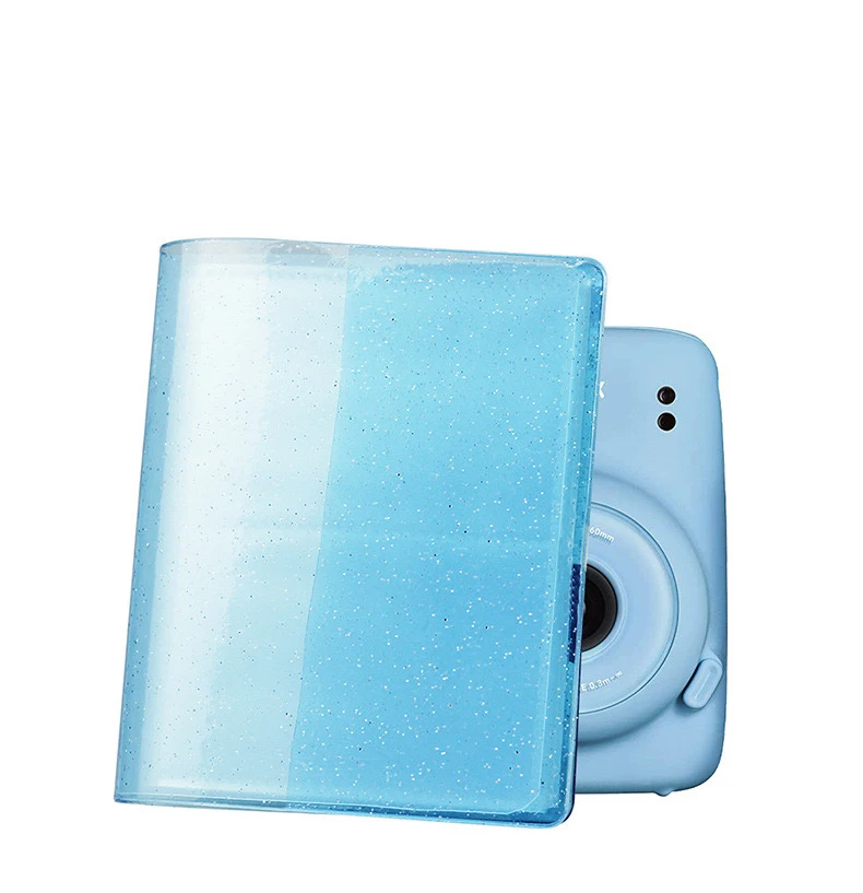 64 Pockets Book Album for Fujifilm Instax instant Mini 11 9 8 7s 70 25 50s 90 Mini Films 3/4 inch Photo paper