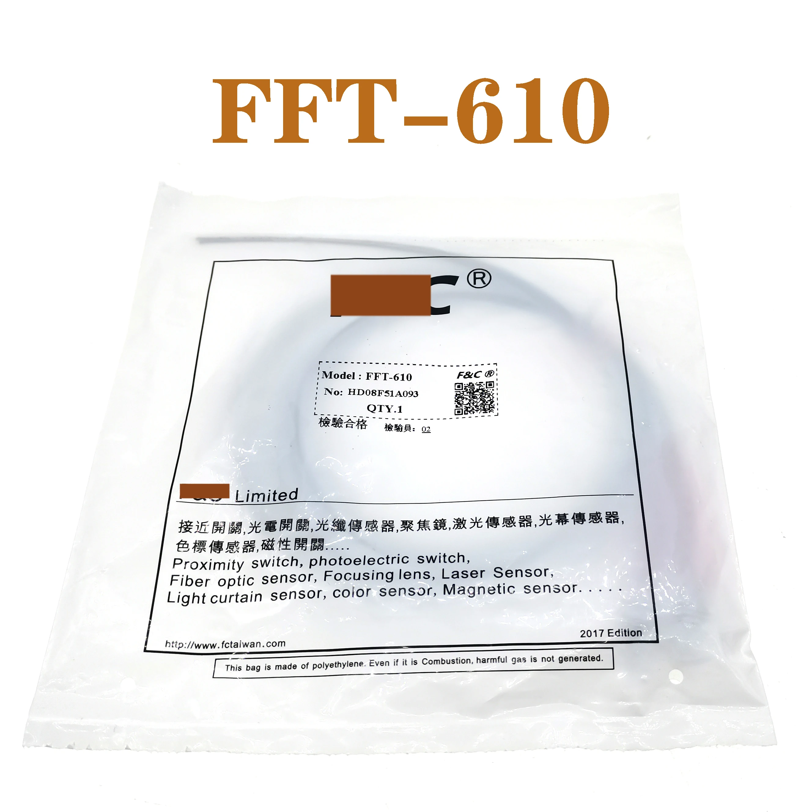 

FFT-420 FFT-610 FFT-620 New fiber optic sensor Diffuse reflection probe