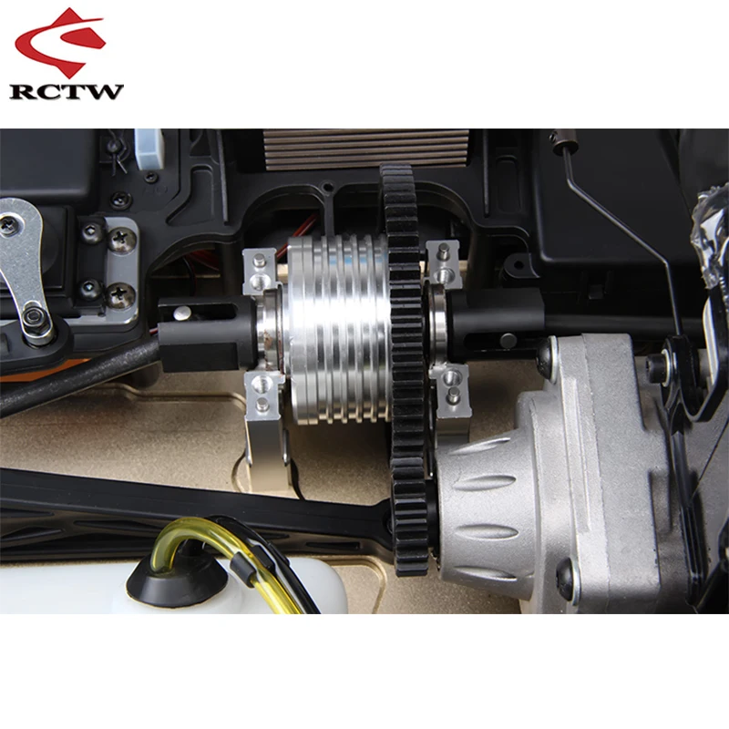 مركز التصنيع باستخدام الحاسب الآلي المعادن التفاضلية Diff.gear جبل مجموعة ل 1/5 LOSI 5IVE-T ROFUN ROVAN LT KM X2 شاحنة قطع غيار اللعب #5