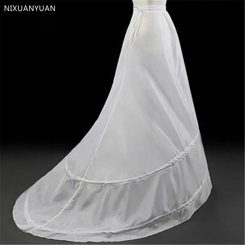 White Mermaid Petticoats for Wedding Dresses 2021 Crinoline Jupon Women Underskirt Sottogonna Unterrock