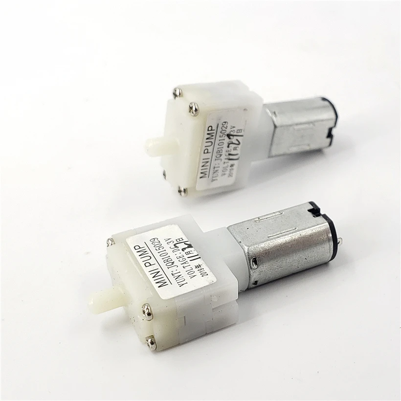 2pcs DC 3V Micro Mini M20 Motor Mute Air Pump Oxygen Pump Aquarium Fish Tank Monitor