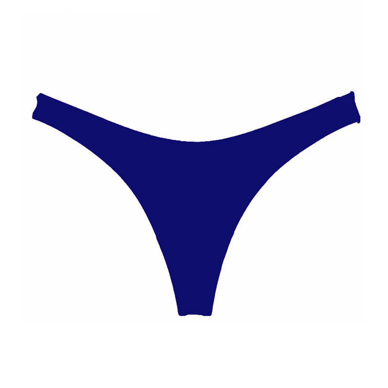 Hot Sale Women Sexy Bikini Bottom Swimwear Beach Bathing T-Back Thong G-string Black Bathing Swimming Beach Swimwear Trunks image 4