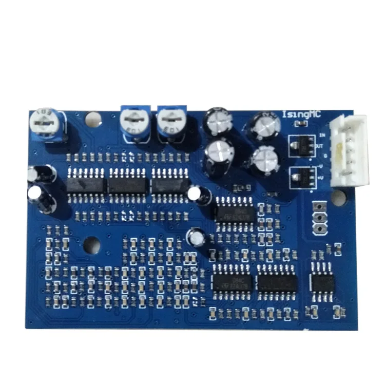 Placa anti-howling para microfone, módulo de microfone, placa de processamento de áudio, com cabo de feedback feimai