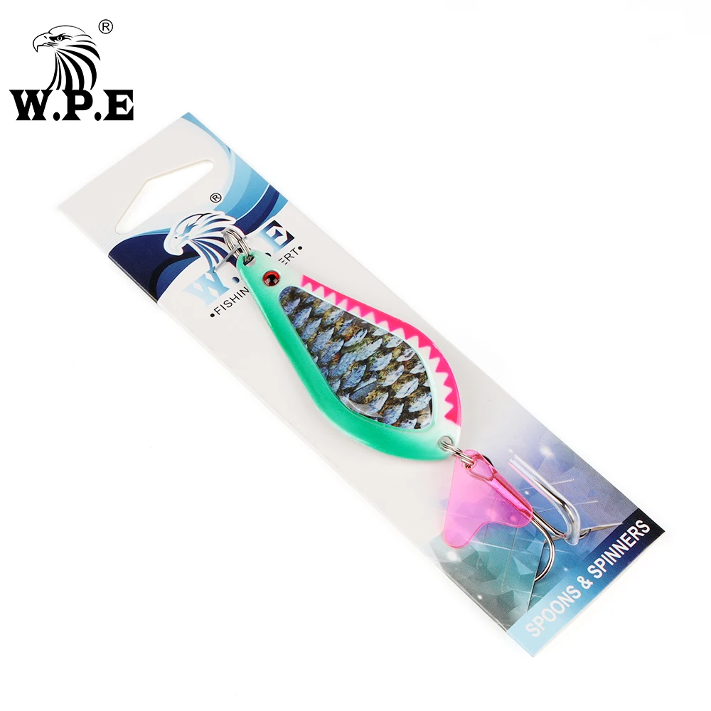 W.P.E Cuchara Giratoria – Señuelo Metal para Lucio y Trucha - imagen 5
