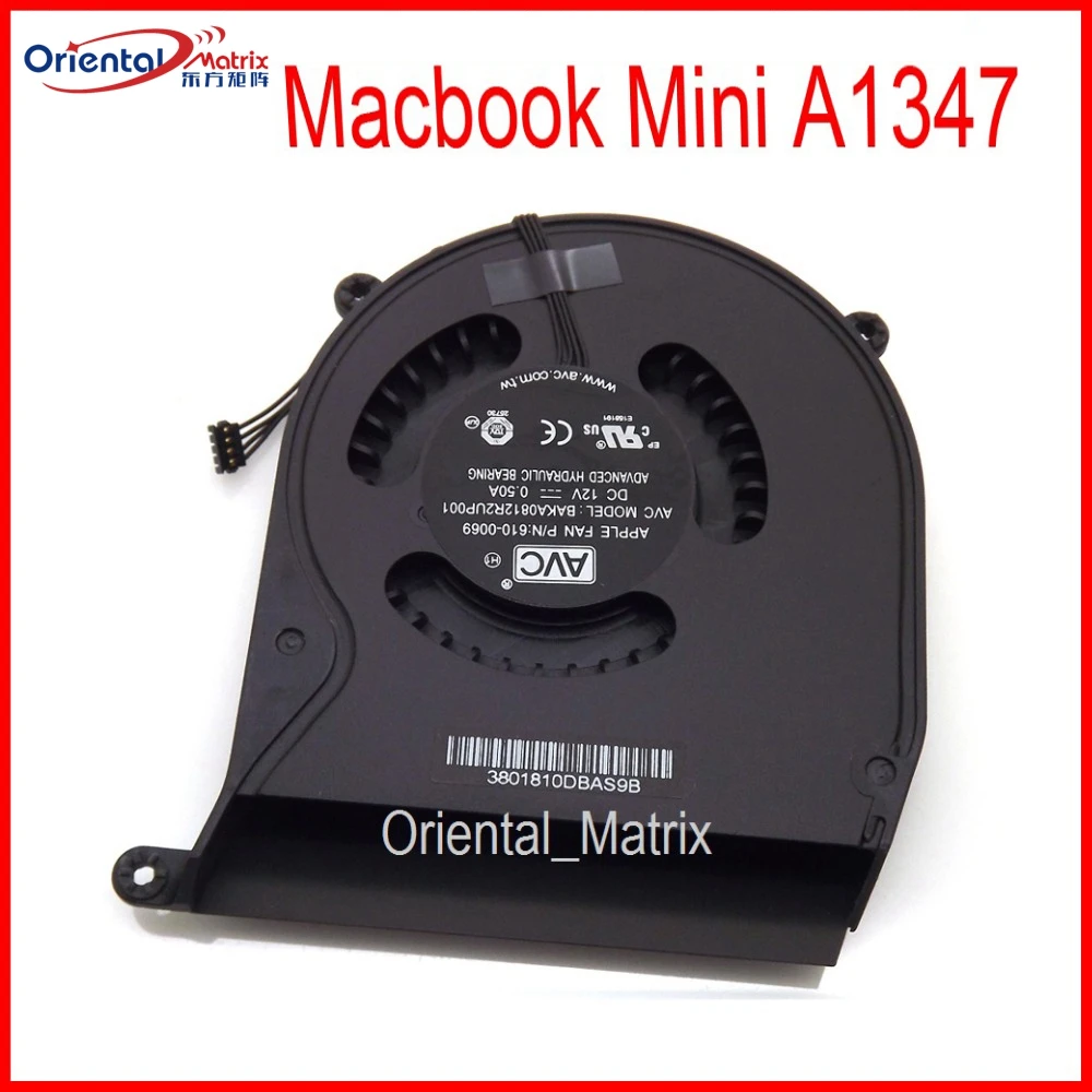 BAKA0812R2UP001 DC5V 0.3A For Apple Macbook Mini A1347 MC270 MC438 MC815 MC816 MC936 Cooler Fan