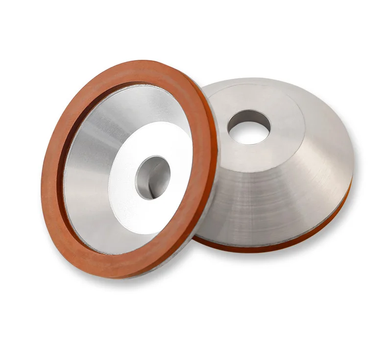 Rebolo de Resina para Diamante 100*20*10*4 mm 100 mm od 150 180 240 320 400 Malha da Resina Bond Copo de Polimento Rebolo para Metal de Carboneto