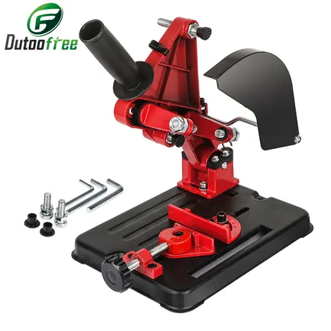 범용 기능 앵글 그라인더 스탠드 앵글 그라인더 브래킷 홀더 100-125 앵글 그라인더 파워 드릴 액세서리 지원