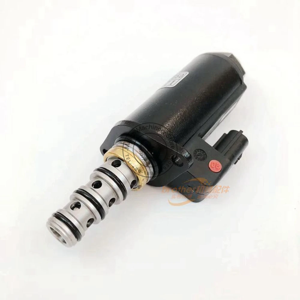 For  Kobelco Excavator SK200/SK210/SK350-8 Safety Lock Solenoid Valve KWE5K-31 / G24DB5 Parts