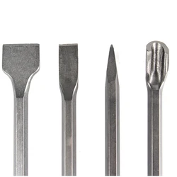 High quality 3 pcs/set SDS Plus Flat Chisel Point Chisel Bit Hammer Drill Concrete Wall Bit For Electric Hammer Chisel