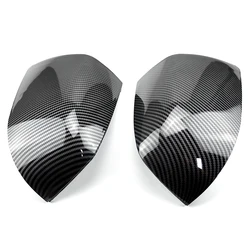 2pcs Car Rearview Mirror Covers Rear View Mirror Cover For Ford 2005 - 2008 For Focus Auto Replacement Parts