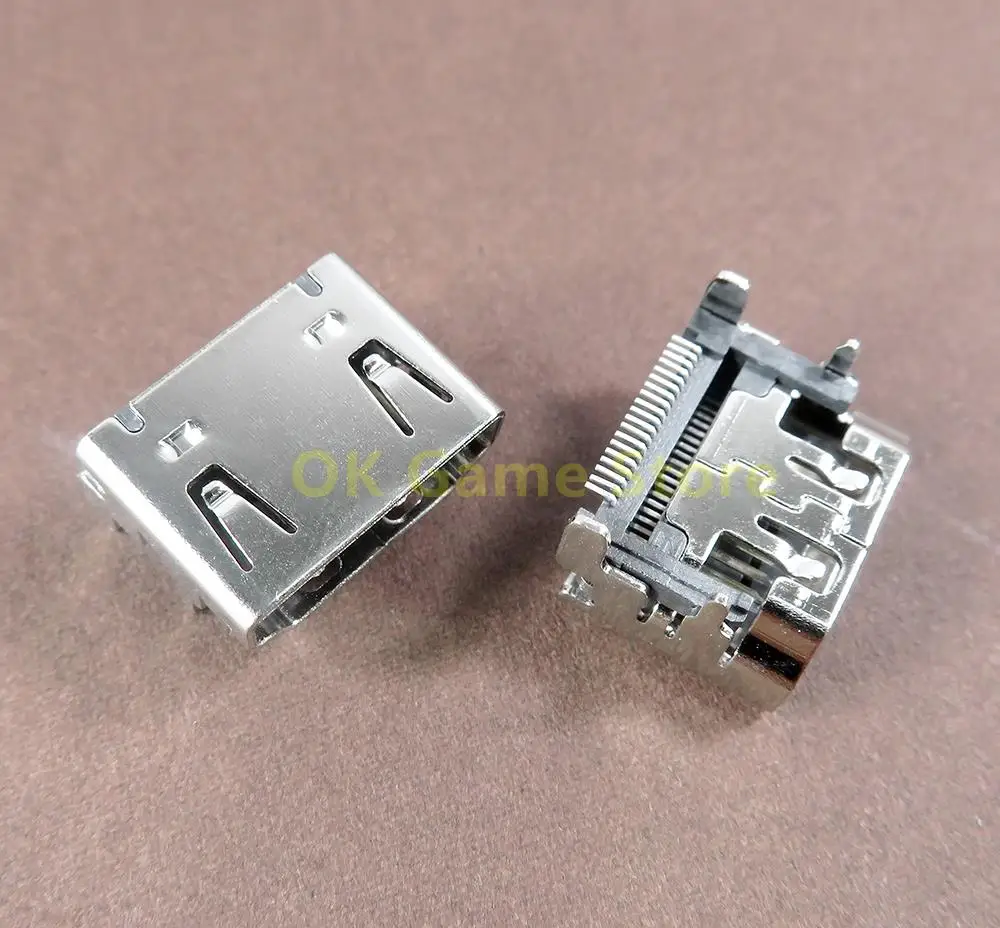 2pcs/lot OEM Brand New HDMI-compatible Socket For Xbox360 Replacement Port for xbox 360 Controller Repair parts