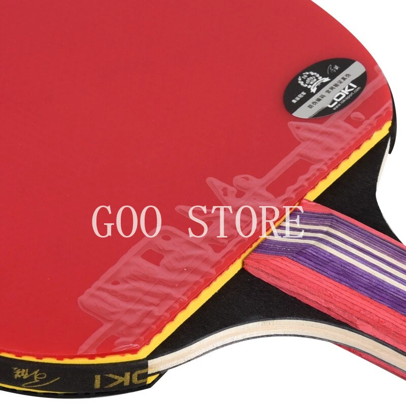 Raqueta de tenis de mesa LOKI X1 con bolsa de raqueta de esponja de goma LOKI RXTON, paleta de murciélago de Ping Pong Original LOKI de 1 estrella