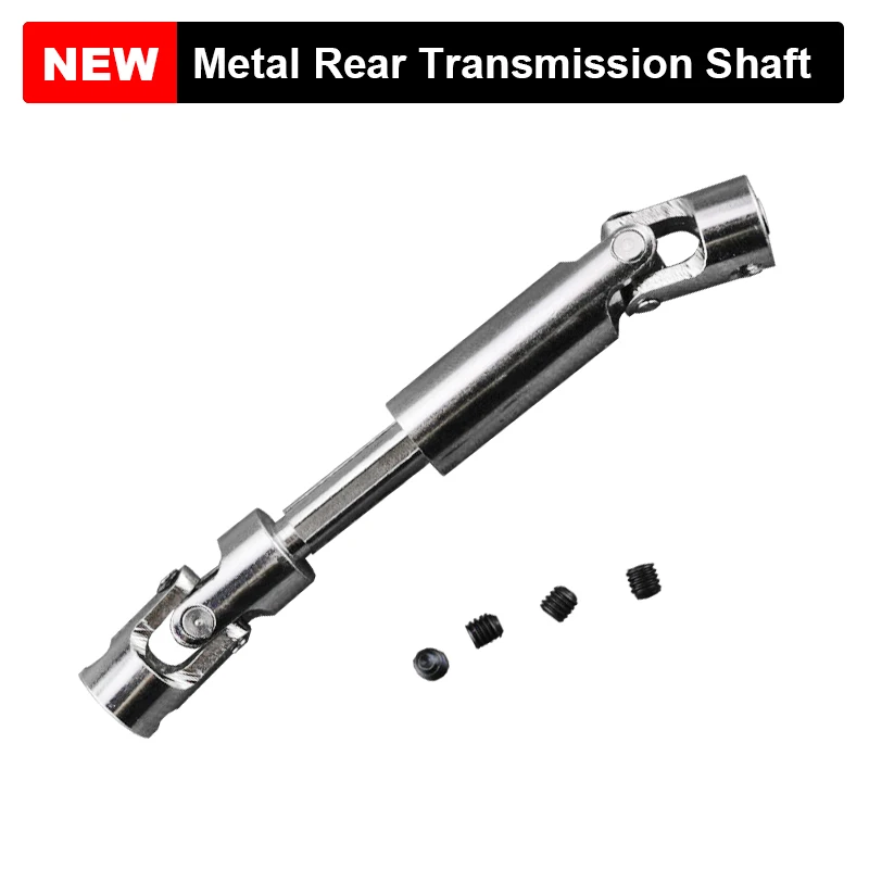 WLtoys 12428 12423 FY-03/02/01 Rear Drive Shaft Metal Rear Transmission Shafts Adjustable Axis for Off-road RC Car Upgrade Parts