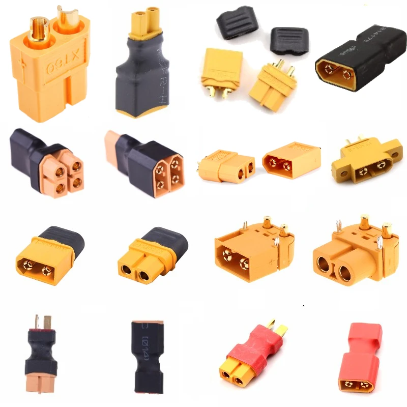 

XT60 XT-60 XT60H XT60E XT60PW Male Female Parallel Adapter Converter Connector Cable Lipo Battery Harness Plug Wiring Wholesale