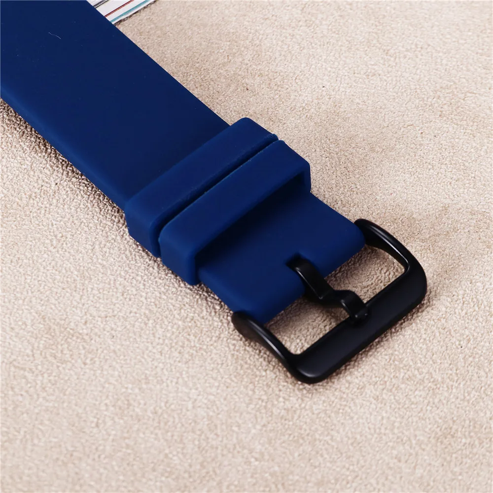 للغارمين Forerunner 245 158 245 متر 645 55 لينة سيليكون حزام الفرقة ل Garmin Venu Vivoactive 3 الذكية سوار رياضي حزام الساعات