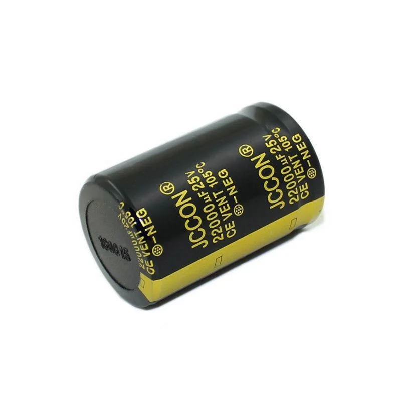25 v22000uf JCCON klakson aluminiowy kondensator elektrolityczny o objętości 30x4 5 wzmacniacz Audio Audio