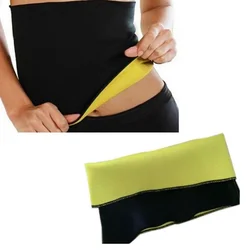 Sauna-Belly Training Waist Trimmer Sport Sweat Band Weight Loss Abdominal Trainer Yoga Body Shaper Tummy Control Slimming Belt