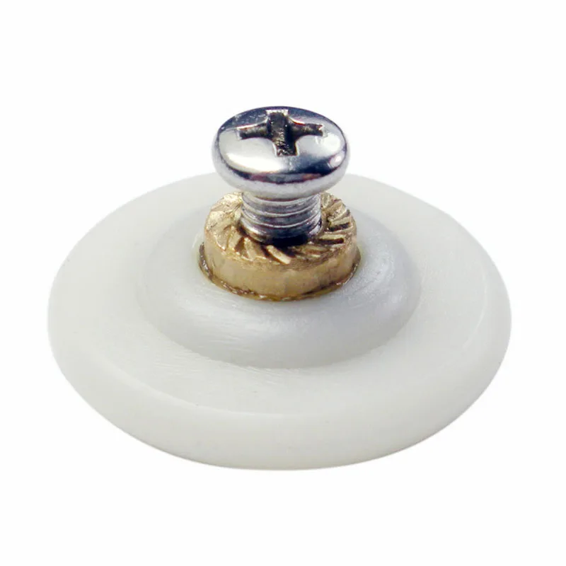 26/ 28mm flache Duschraum Riemens cheibe Bad Glass chiebetür rolle Haushalt hängen Nylon rad Hardware Teil