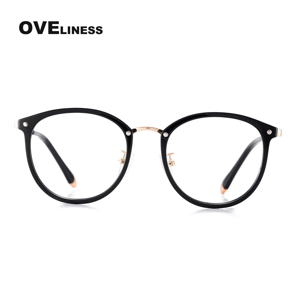

Fashion Optical eyeglasses frames Round Glasses Frame for Women Men Retro Myopia eyewear Vintage Prescription glasses Spectacles