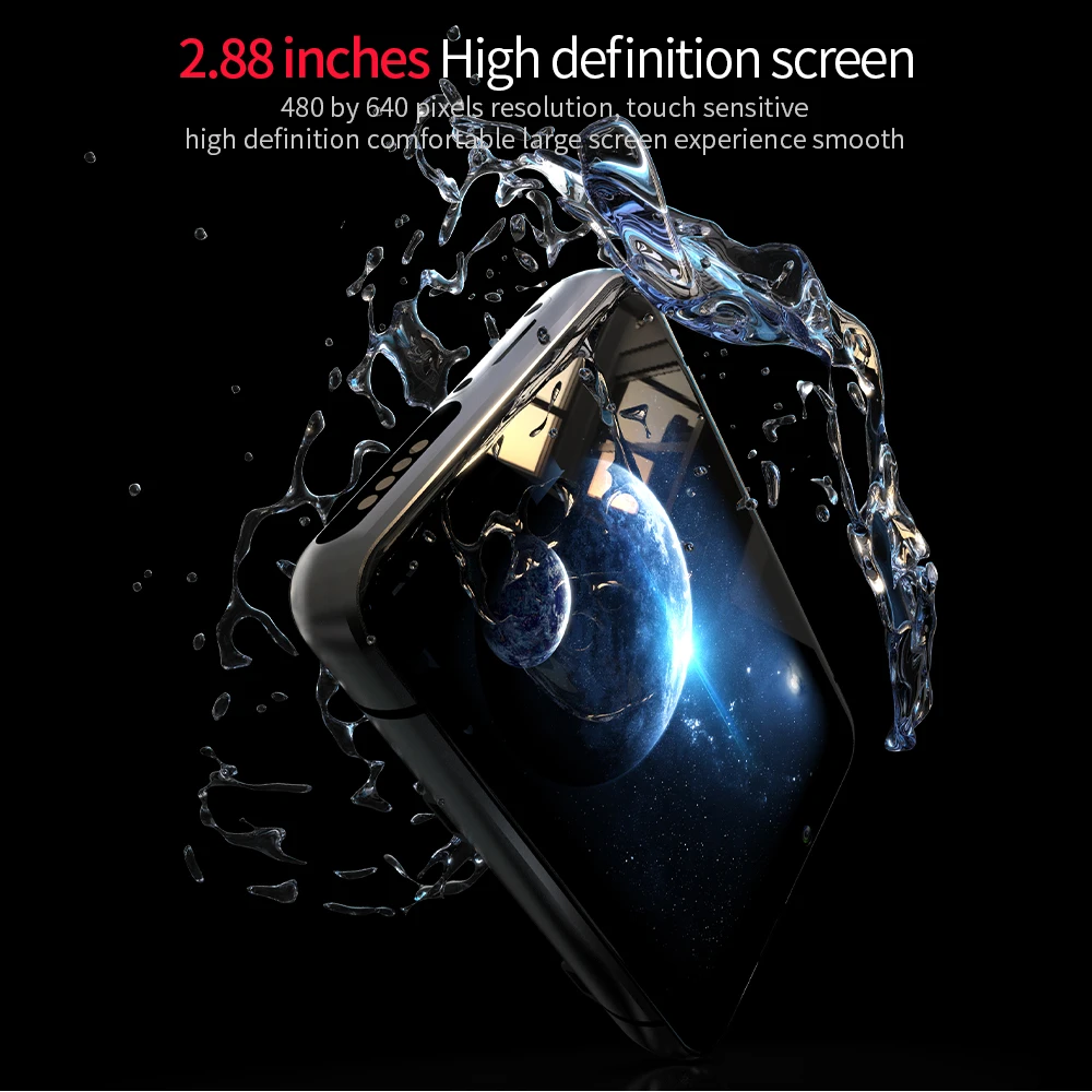 2021 Relógios Inteligentes Men android Smartwatch GPS 4GB 64GB Memory 13MP Dual Cameras Multi-Language Global Wrist Phone Watch