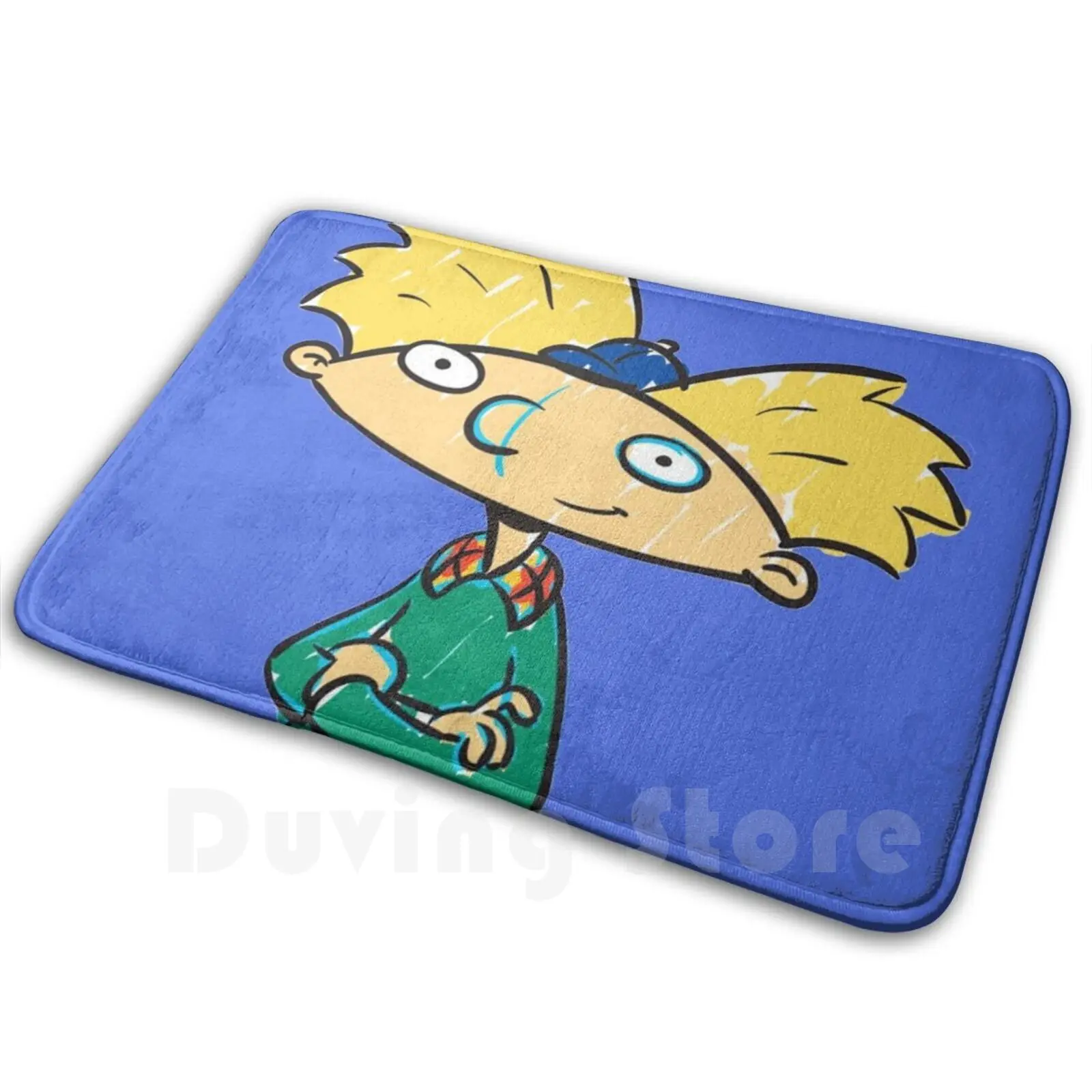 Alfombra Arnold-Hey, alfombra, cojín suave, dibujos animados Vintage de Arnold, Arnold Gerald Helga, armas de puesta de sol, Phil Gertrude