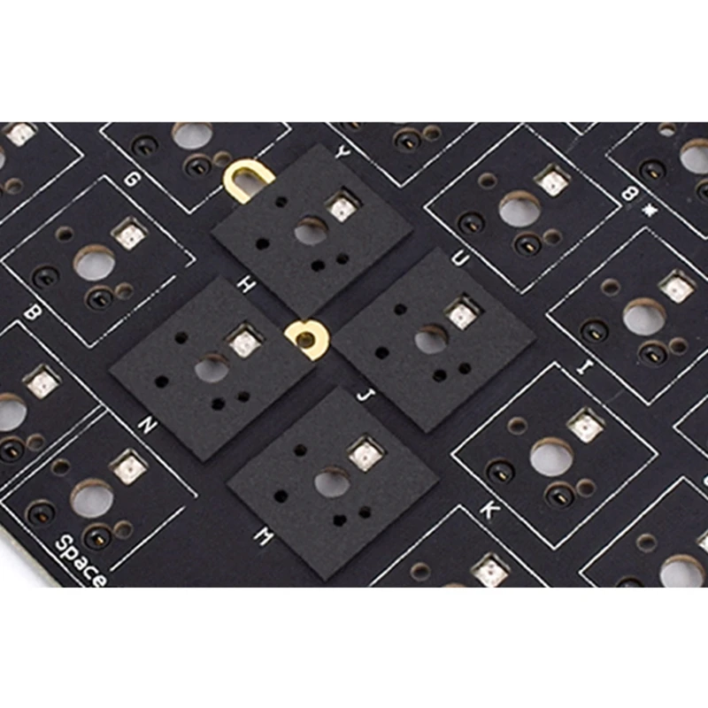 120 قطعة/الحزمة لوحة المفاتيح الميكانيكية بورون مادة رغوية ملصق تحويل فيلم رمح طوقا ملصق رمح العازلة سادة التوصيل الساخن