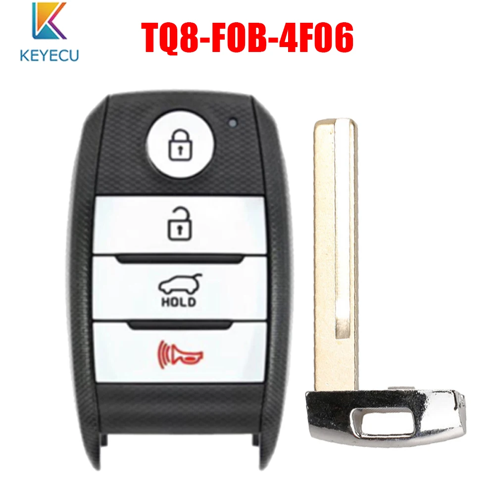 

KEYECU Keyless Go Smart Remote Key 433MHz ID47 for KIA Sorento 2015 2016 2017 2018 FCCID: TQ8-FOB-4F06 P/N: 95440-C6000 (UMa PE)