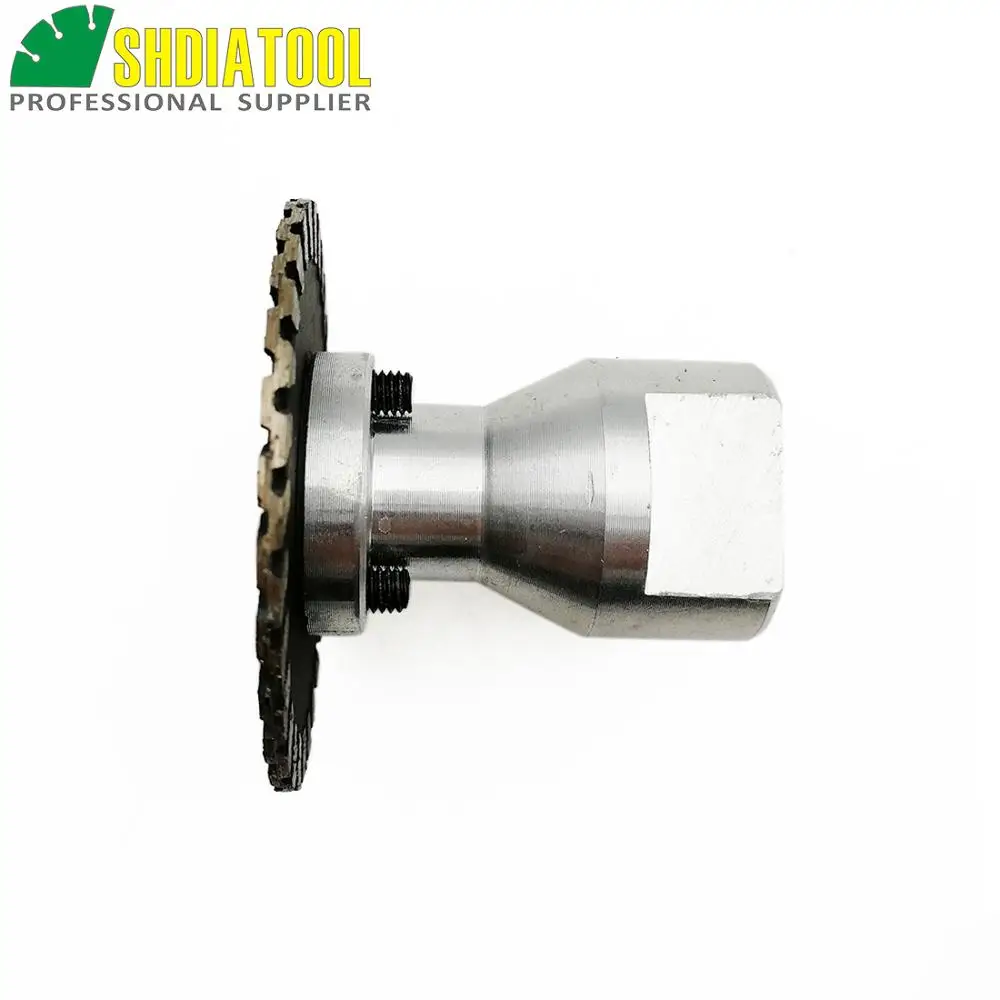 SHDIATOOL 2 pcs Mini Diamond Saw Blades 5/8-11 Long Flange Diamond Cutting Disc Cutter for Tile Ceramic Marble Porcelain