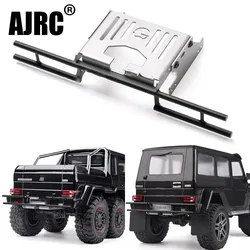 Per Traxxas Trx4 G500 / Trx-6 G63 paraurti posteriore fuoristrada paraurti posteriore Anti-collisione in metallo con piastra inferiore protettiva