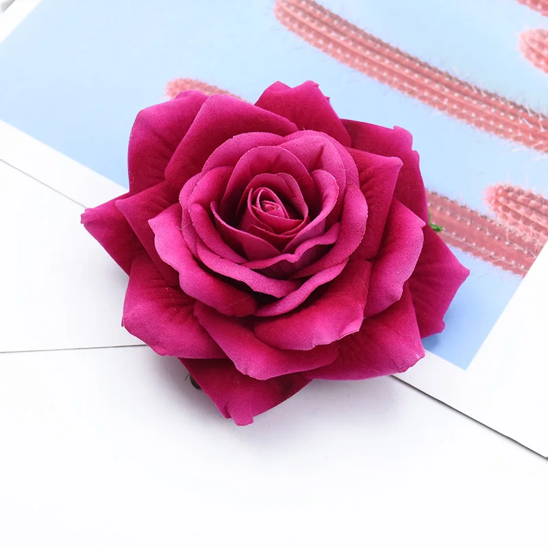 30/50 Stück künstliche Blumen für Zuhause, Raumdekoration, Hochzeit, Brautaccessoires, Ausverkauf, DIY-Geschenke, Boxen, Sammelalbum, Braut-Brosche – Detail 9