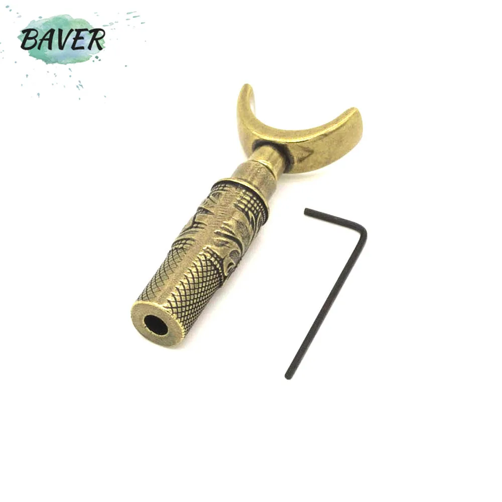 Alloy Dual Bearing Carving Swivel Knife Leather Craft Retro Bronze Color engroved Tools DIY