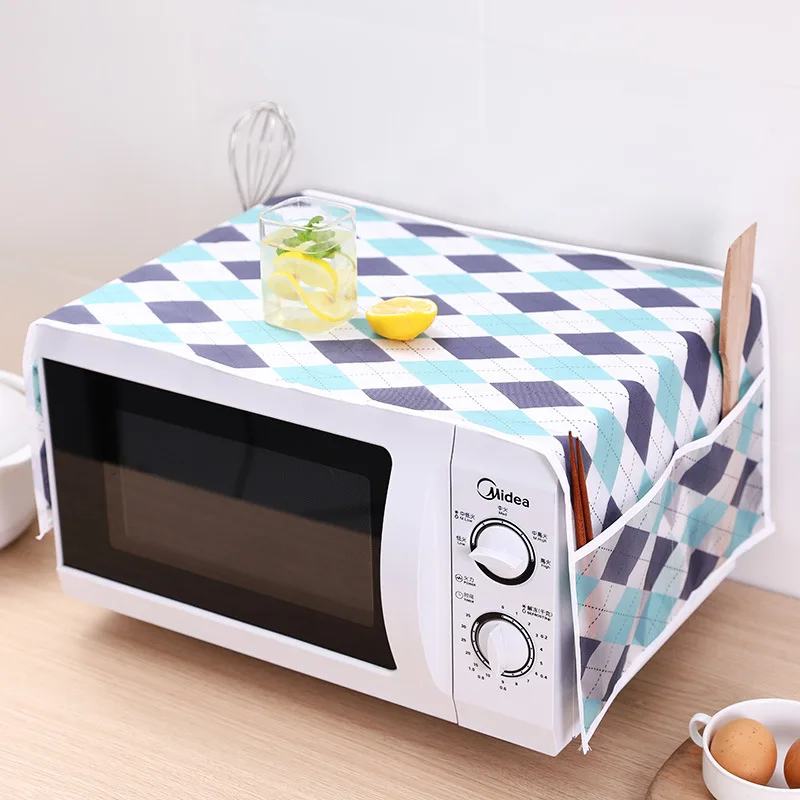 

Microwave oven dust cover oven cover dust cloth PEVA microwave oven cover oil proof dust cover cloth