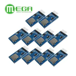 10pcs/lot Micro SD card mini TF card reader module SPI interfaces with level converter chip for arduino