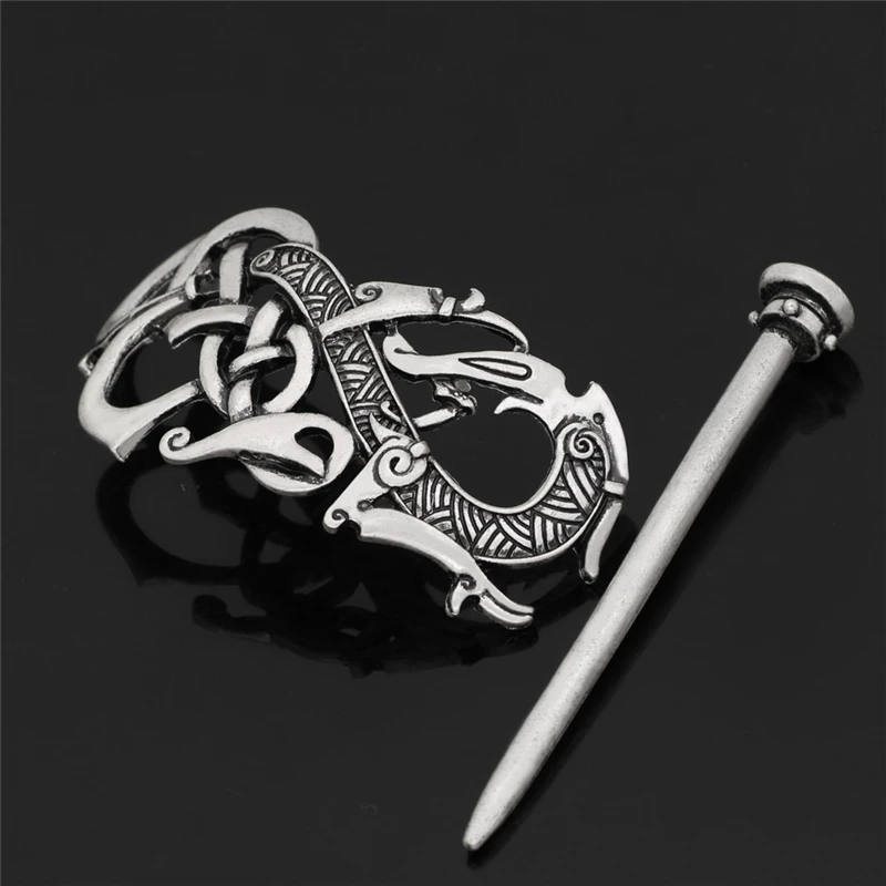 Irish Vintage Tiaras Hair Accessories Women Nordic Viking Charm Hairpin High-Quality Metal Fashion Jewelry Party Gifts Wholesale - view 6