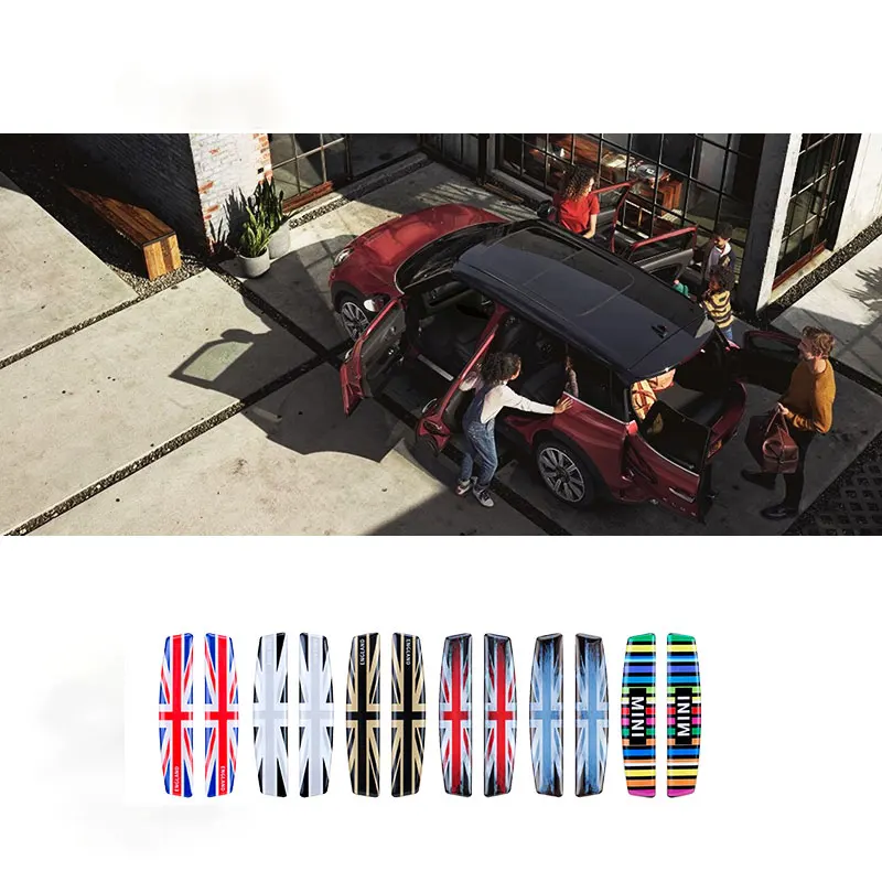 Car Door Epoxy Anti-Collision Sticker Decoration Styling  For MINI Cooper S F54 F55 F56 F57 F60 R55 R56 R60 R61 Car Exterior